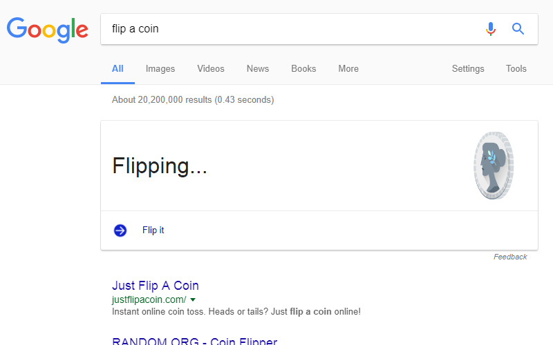 google-flip-a-coin